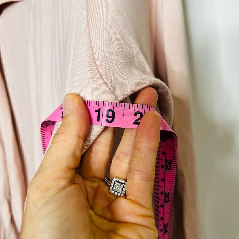 Veronica M Open Drape Front Jacket Blush Pink - Picture 11 of 12